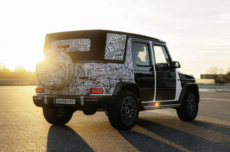 Nākamgad debitēs “Mercedes G-klases” kabriolets