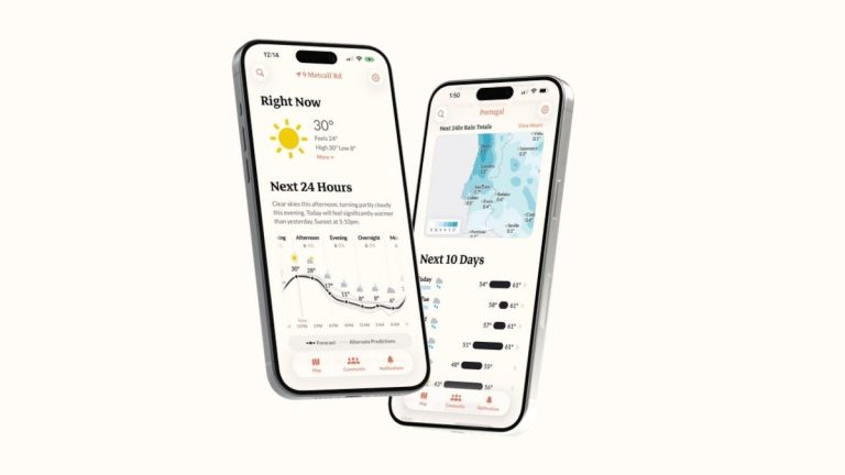 Jaunā “Acme Weather” laika prognožu lietotne spēs melot dubultā