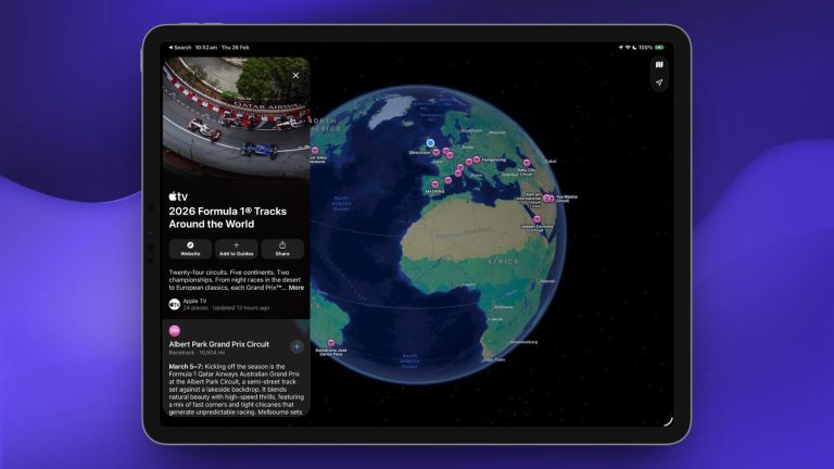 “Apple Maps” pirms gaidāmās sezonas sagādājis pārsteigumu “F1” faniem