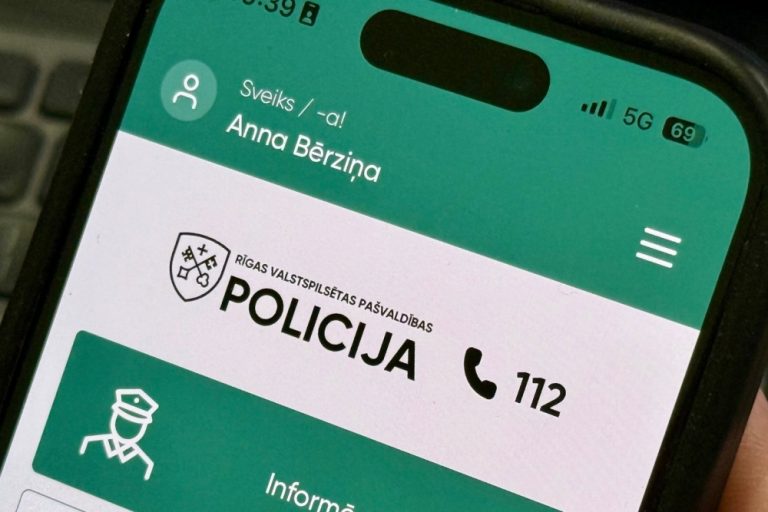 Sāk darboties jaunā Rīgas pašvaldības policijas lietotne