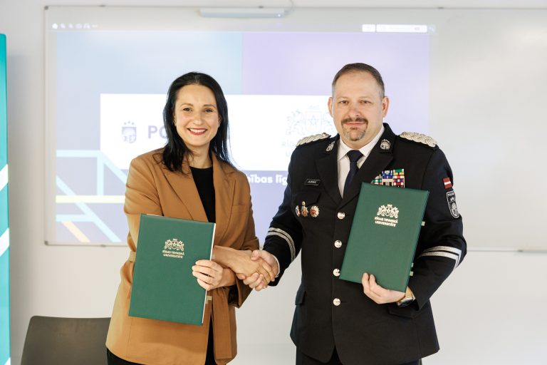 RTU un Valsts policija sadarbosies sabiedrības drošības stiprināšanā
