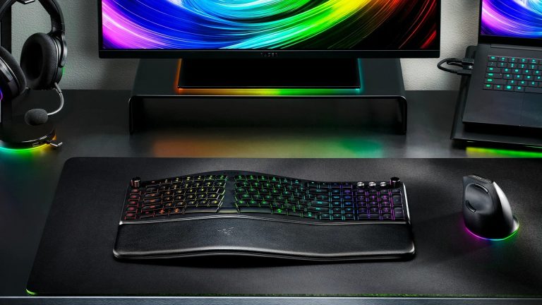 “Razer” piedāvā savu pirmo dalīto tastatūru ērtākai rakstīšanai