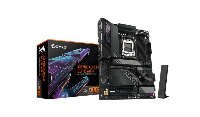 “Gigabyte X870E AORUS ELITE WIFI7”: Kad mākslīgais intelekts sastop “AMD X3D” jaudu