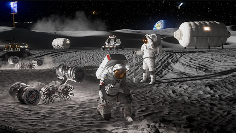 NASA atklāj vērienīgu plānu cilvēku apmetnes izveidei uz Mēness līdz 2032. gadam